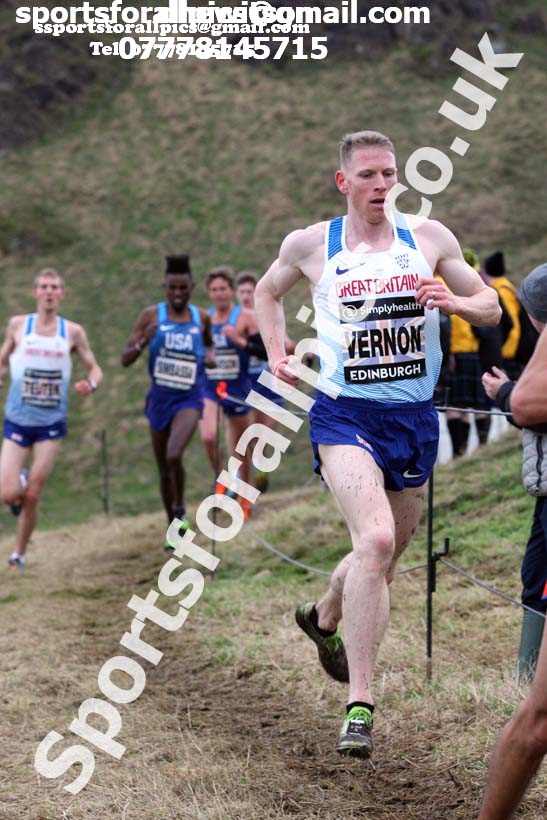 Simplyhealth Great Edinburgh XCountry men, 2018 Simplyhealth Great Edinburgh International XCountry. Photo: David T. Hewitson/Sports for All Pics